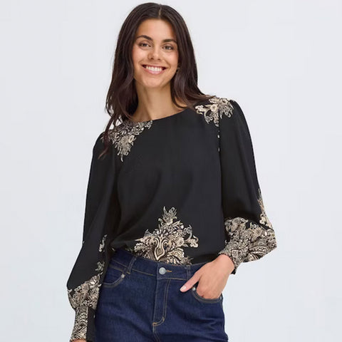 Fradara bluse · Black