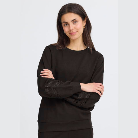 Fraurura pullover · Black