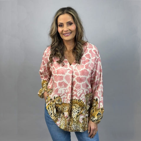 Jenny bluse · Rose