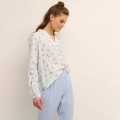 Kawinnie bluse · Blue Peti