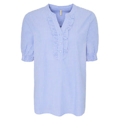 Becky bluse · Blue stripe