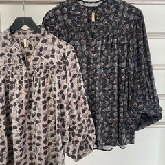 Hilla bluse · Black