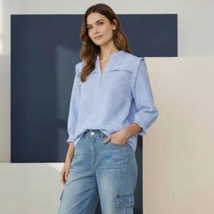 Roba bluse · Blue stripe