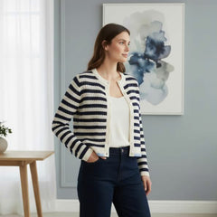 Elsie cardigan · Navy