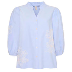 Ceva Bluse · Blue