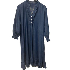 Dina tunika · Denim Blue