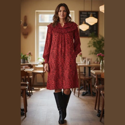 Leopold tunika · Red