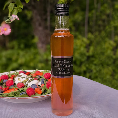 Hvid Balsamico med Stikkelsbær