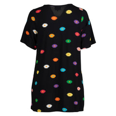 Ditte tunika · Black flower