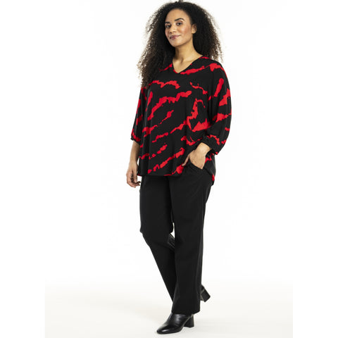 Emmy bluse · Red
