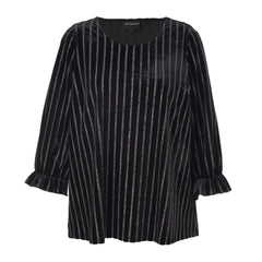 Herie bluse · Black/silver