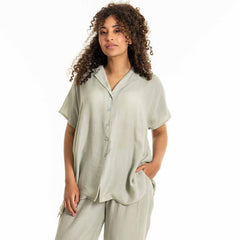 Daria bluse · Dusty Green