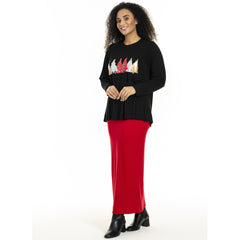 Hakima bluse · Black