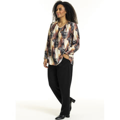 Singred bluse · Black/offwhite