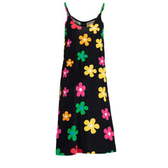 Kittie kjole · Black Flower
