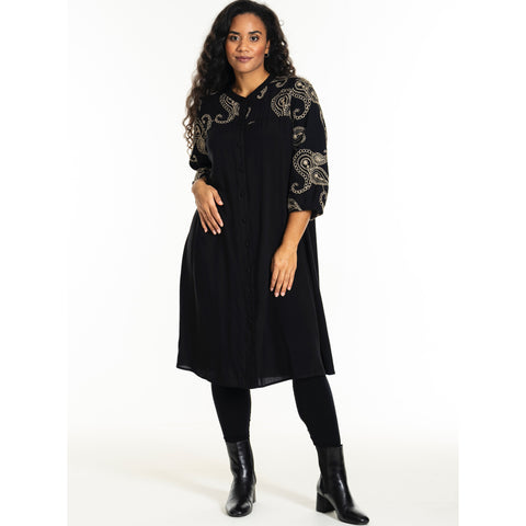 Gunder kjole · Black