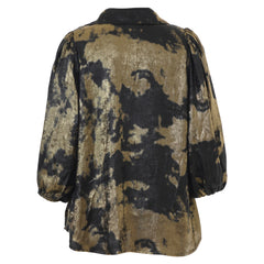 Tiff bluse · Black/gold