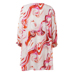 Kinna skjorte · White/pink