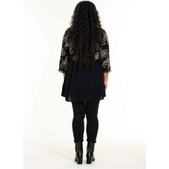 Gilsa tunika · Black/gold