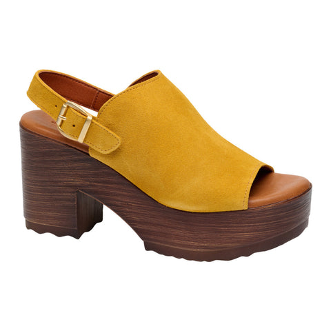 Carola sandal · Ocre