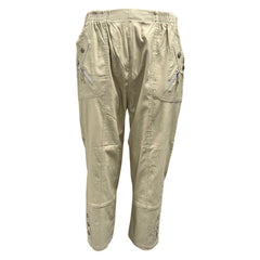 Celine Capri Bukser · Beige
