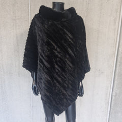 Mivo poncho · Black