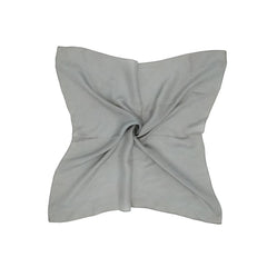 Tørklæde Small · Grey silk