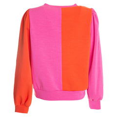 Fie cardigan · Orange/pink