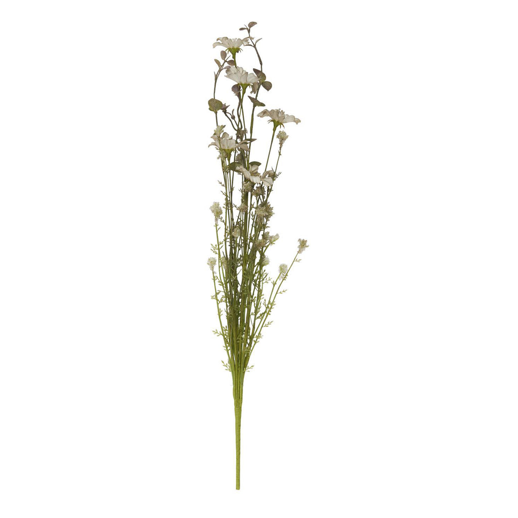 Blomster stilk · hvide/grønne nuancer