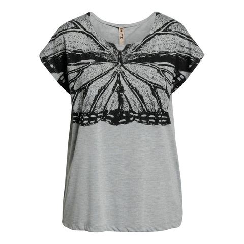 Butterfly t-shirt · Grey