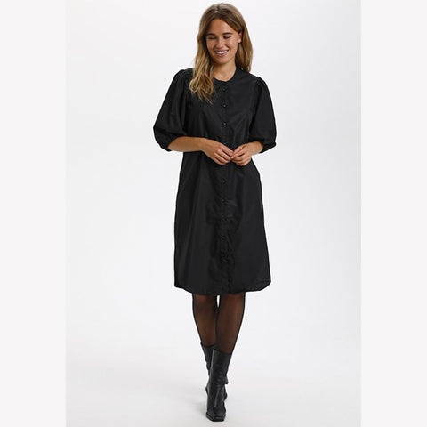 Kaabby skjorte kjole · Black