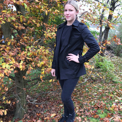 Eloa Trench Coat · Black