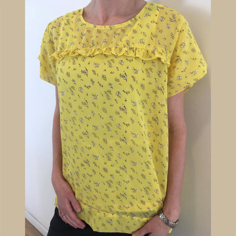 Deanah bluse bluse · Yellow