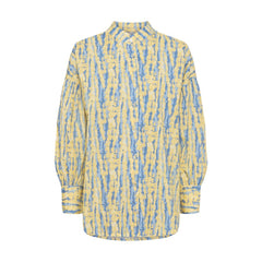 Lino skjorte · Blue/Yellow