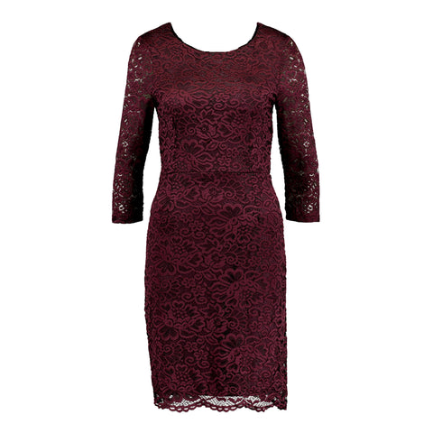Lequint 1 kjole · Wine Red
