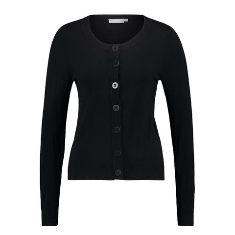 Zuvic 71 cardigan · Black