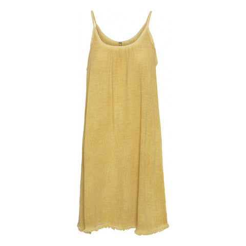 Strap kjole · Yellow
