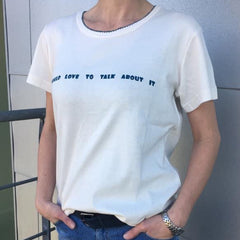 Emma t-shirt · White