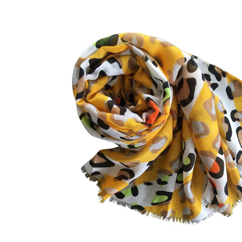 Leopard tørklæde