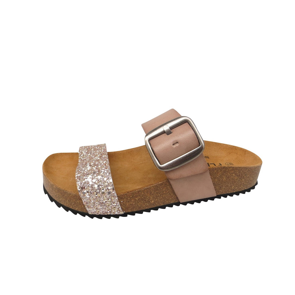 Sandal glitter · Rosa