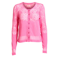 Hørdis knit cardigan · Pink