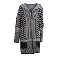Strik jakke · Black